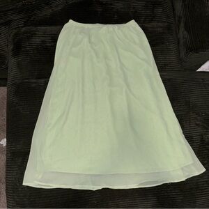 NWT A New Day Light Green A-Line Skirt